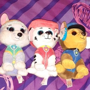 Paw Patrol TY Beanie Boos Bundle